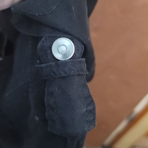 𝅺BLACK prince &fox jacket. Size medium - Picture 6 of 8